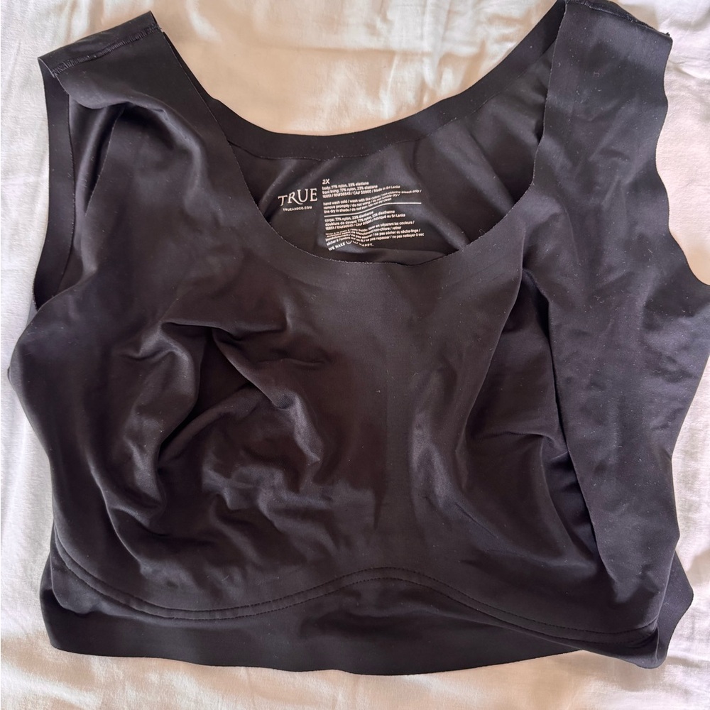 True & Co. Women's Black Sports Bra